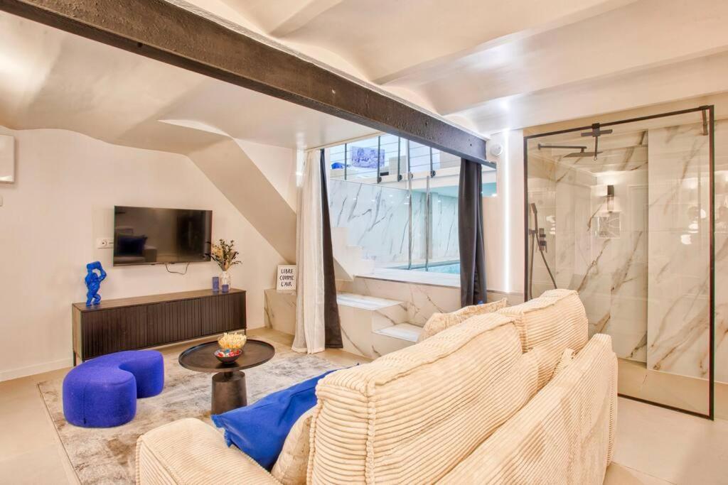 Deauville Luxury Blue Loft - Sauna And Inside Pool Trouville-sur-Mer Extérieur photo
