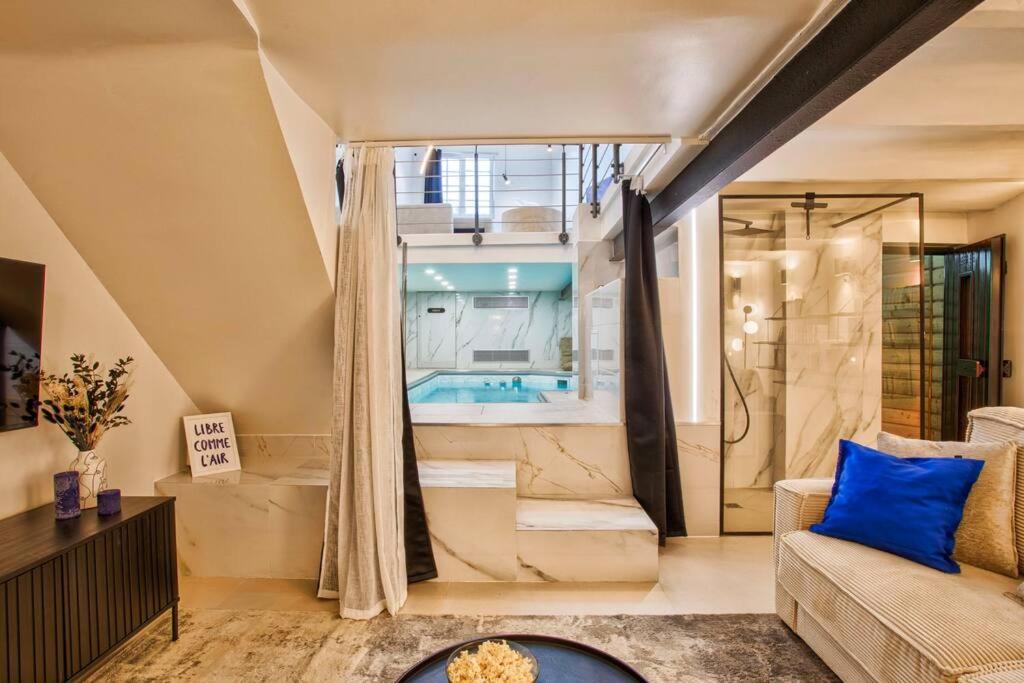 Deauville Luxury Blue Loft - Sauna And Inside Pool Trouville-sur-Mer Extérieur photo