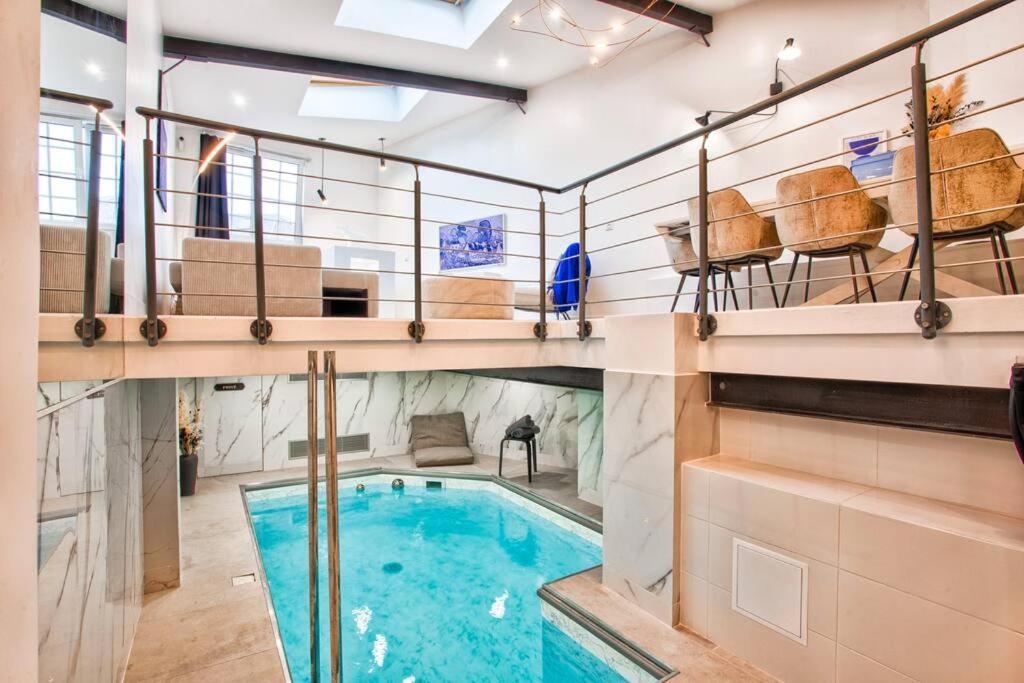 Deauville Luxury Blue Loft - Sauna And Inside Pool Trouville-sur-Mer Extérieur photo
